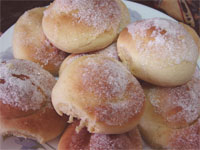 Filigranas de bollería ensaimadas