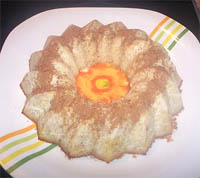 Flan de arroz