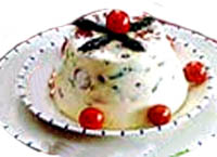 Flan de berenjenas y calabacín (chef 2000)