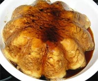 Flan de bizcocho