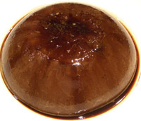 Flan de chocolate