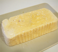 Flan de espárragos
