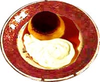 Flan de huevos al horno