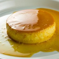 Flan de naranja