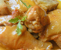 Gallina en pepitoria