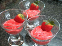 Gazpacho de fresa