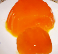 Gelatina de naranjas
