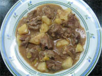 Guisado de ternera