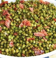 Guisantes con jamón