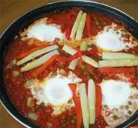 Huevos a la flamenca III