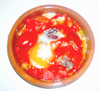 Huevos al plato a la andaluza