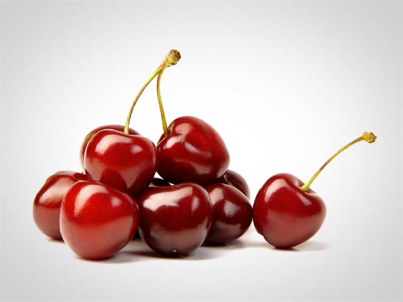 La carnosa y dulce cereza