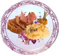 Lomo de cerdo al queso