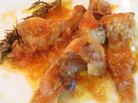 Lomos de conejo al romero