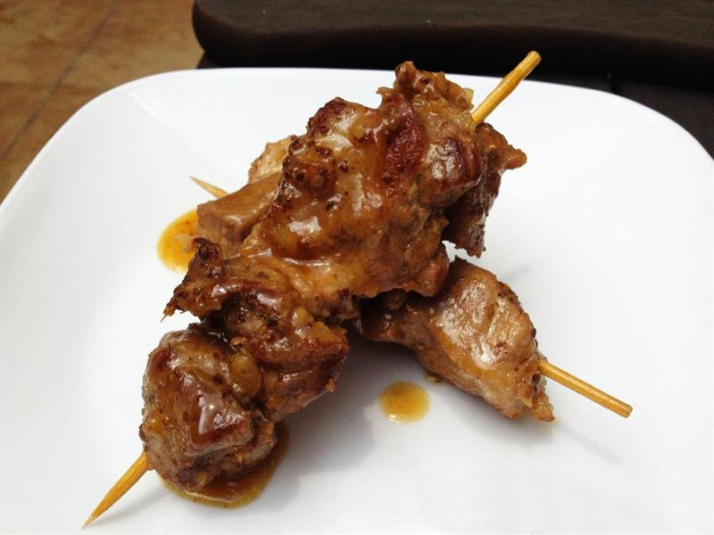 Los pinchos o brochetas