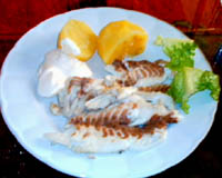 Lubina al horno