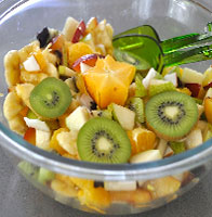 Macedonia de frutas