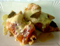 Manitas de cerdo  en salsa