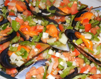 Mejillones a la vinagreta