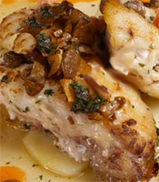 Mero al horno