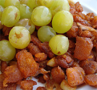 Migas con uvas