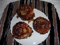 Montadito de berenjena
