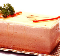 Mousse de salmón
