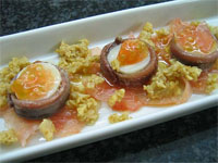 Palmitos con anchoas