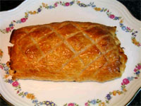 Pan de jamón de hojaldre