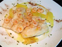 Panga con patatas y gambitas (Chef 2100)