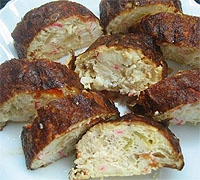 Pastel de cangrejo 