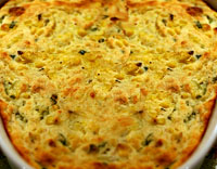 Pastel de cebollas y bacon