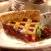 Pastel de cerezas