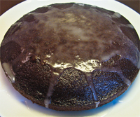 Pastel de chocolate cremoso