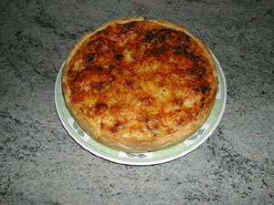 Pastel de salchichas