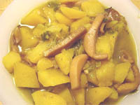 Patatas con Chocos