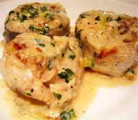 Pescadilla a la crema