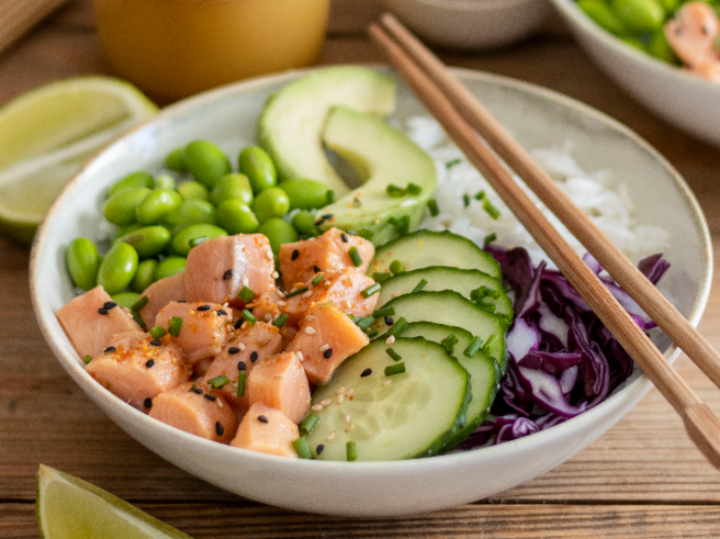 Poke de Salmón