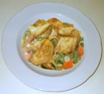 Pollo con verduras