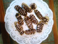 Profiteroles rositas