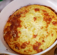 Pudín de coliflor