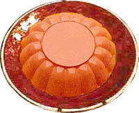 Pudin de melocotón