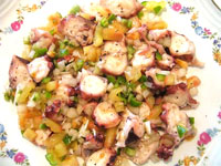 Pulpo a la vinagreta