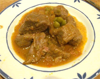 Ragut de añojo (Spezzatino di Manzo)