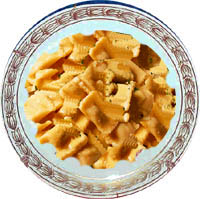 Ravioli rellenos de pescado