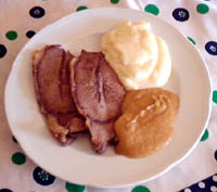 Redondo de ternera encebollado