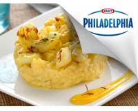 Risotto con sepia y Philadelphia