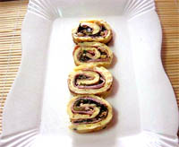 Rollitos  de tortilla