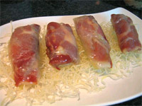 Rollitos chinos ibéricos