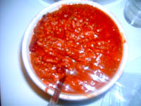 Salsa con tomate concassée